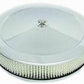 Fits Single 4 Barrel Carburetors with 5-1/8" Neck.Base Style: Hi-Lip Base RPC 14" x 3" Muscle Car Chrome Air Cleaner Racing Power Company (RPC) RPCR8005