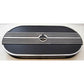 RPC RPCR8107 Cobra Style Air Cleaner Kit 65-73 Mustang 21'L x 10'W x 2.25'T Black Powdercoated Aluminium Finned Top Steel Base