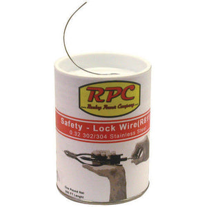 RPC RPCR811 Stainless Steel Safety Wire .032" Diameter 350 Foot Long