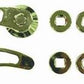 RPC RPCR8407 3" Chrome Aluminium Door Handles Universal Fit 1 (pair)