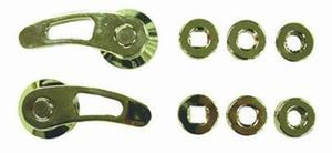 RPC RPCR8407 3" Chrome Aluminium Door Handles Universal Fit 1 (pair)