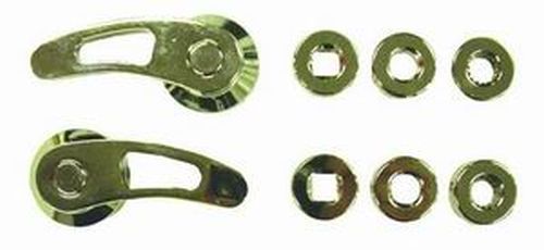 Universal RPC 3" Chrome Aluminium Door Handles Fit 1 (pair) Racing Power Company (RPC) RPCR8407