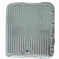 RPC RPCR8493 Polished Aluminium Transmission Pan Finned fits GM Turbo 700R4 & 4L60 Stock Depth Drain Plug Gasket & Bolts Included