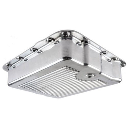 RPC RPCR8494 Polished Alloy Deep Transmission Pan suit GM 700R4 & 4L60 Trans