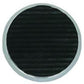 RPC RPCR8502 Chrome Steel Brake Pedal Round w/ Rubber Insert