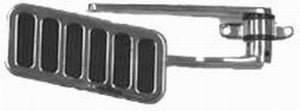 RPC RPCR8601x Aluminium Throttle Pedal w/ Rubber Insert Polished Finish Aluminium Pad w/ Aluminium Arm. suit Manual Transmission