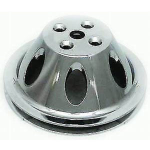 RPC RPCR8840POL Alloy Water Pump Pulley Polished Single GroOve Chev BB