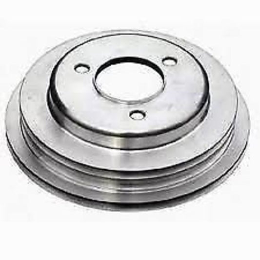 RPC RPCR8845 Satin Alloy Triple V Crank Pulley Chev BB Long Water Pump