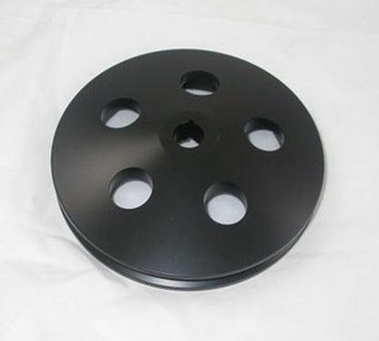 Racing Power Company (RPC) RPCR8848B RPC Black Power Steering Pulley Single GroOve Early GM Thru 1984