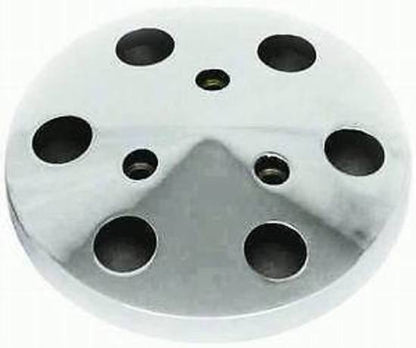 Racing Power Company (RPC) RPCR8850POL RPC Polished Alloy Air Conditioner Clutch Cover fits Sanden Comp