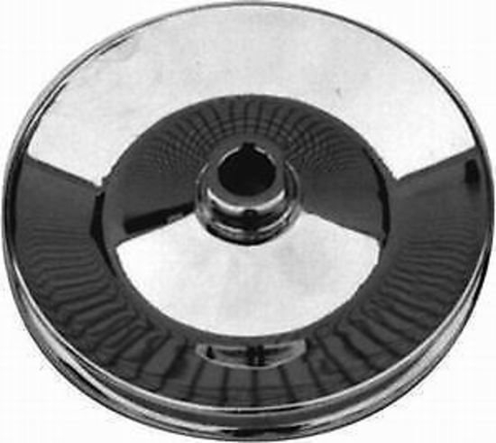 RPC RPCR8948 Chrome Steel Power Steering Pump Pulley fits Early GM Thru 1984