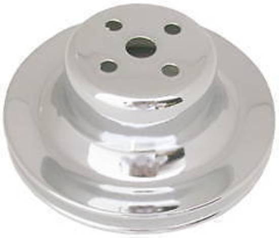 RPC RPCR8970 Chrome Water Pump Pulley Single V suit Ford 289