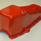 RPC RPCR9005P Stock Oil Pan Chev SB V8 283-350 1955-79 Orange Painted