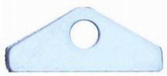 RPC RPCR9067 Chrome Steel Mini Tab 1-1/2" Wide Pack Of 8