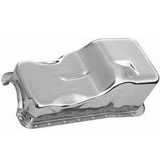 RPC RPCR9078 Chrome Steel Oil Pan Ford Windsor 260-302 1965-87