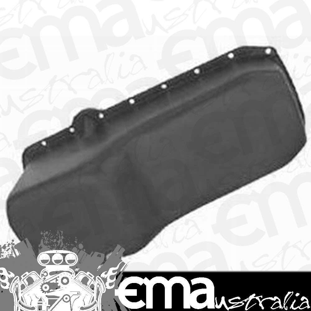RPC | RPCR9092P | RPC Black Oil Pan Chev Small Block 283-400 Drivers Side Dipstick