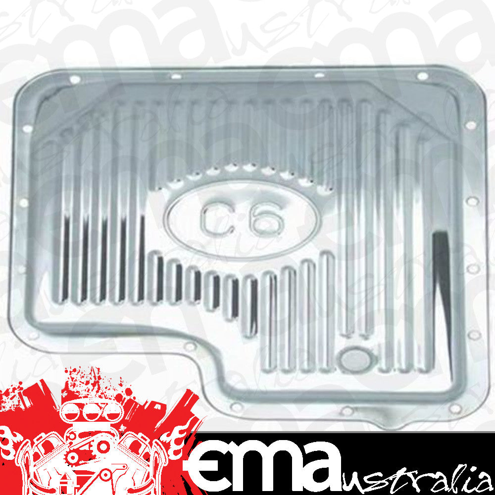 RPC RPCR9125 Transmission Pan Ford C-6 - Chrome