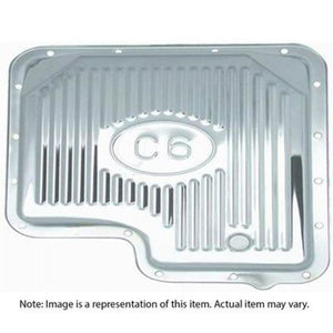 RPC RPCR9125 Transmission Pan Ford C-6 - Chrome