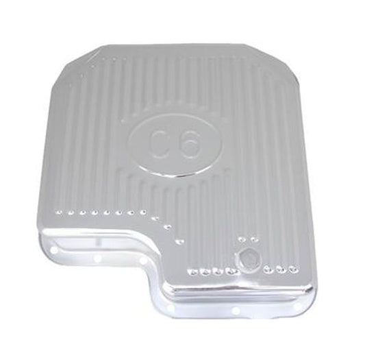 RPC RPCR9127 Ford C6 Deep Transmission Pan Chrome