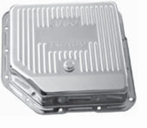 RPC RPCR9198 Chrome Steel Transmission Pan GM Th350