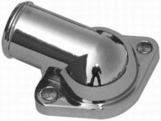 RPC RPCR9230 Chrome Steel Thermostat Housing. O-Ring Style fits Pontiac 1964-79 V8 Not for 389 Engines