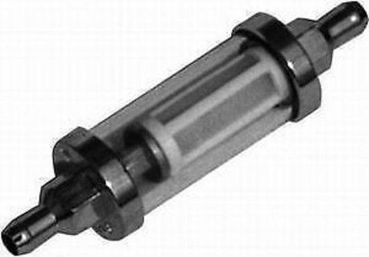 RPC RPCR9245 Glass & Chrome Fuel Filter w/ Replaceable Element 3/8" In/Out