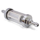 RPC RPCR9247 Glass/Chrome Fuel Filter w/ Replaceable Element 5/16" In/Out
