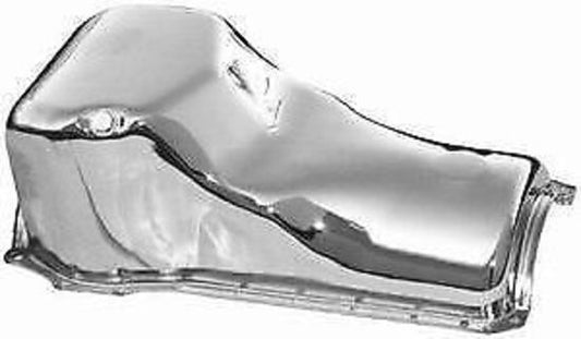 RPC RPCR9310 Ford 302-351C 351M-400 V8 Stock Steel Oil Pan Chrome