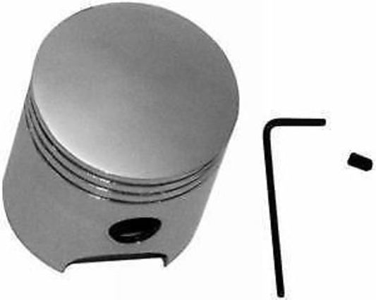 Universal RPC Piston Style Shift Knob Chrome Steel Racing Power Company (RPC) RPCR9312