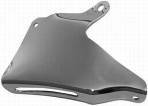 RPC RPCR9318 Chrome Steel Alternator Bracket Top-OEM Style fits 1969-On BB Chev 396-454 w/ Long Water Pump