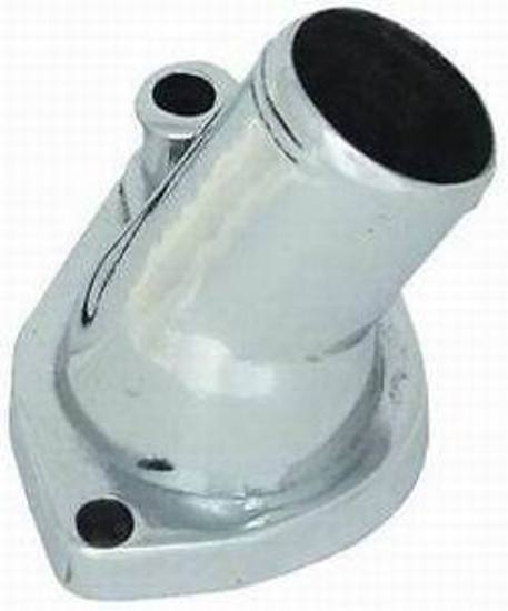 RPC RPCR9440 Chrome Steel Thermostat Housing suits Ford SB 260-351W V8 1965-75