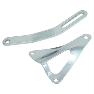 RPC RPCR9455 Chrome Steel Alternator Bracket fits 1965-73 Ford 289-302W V8