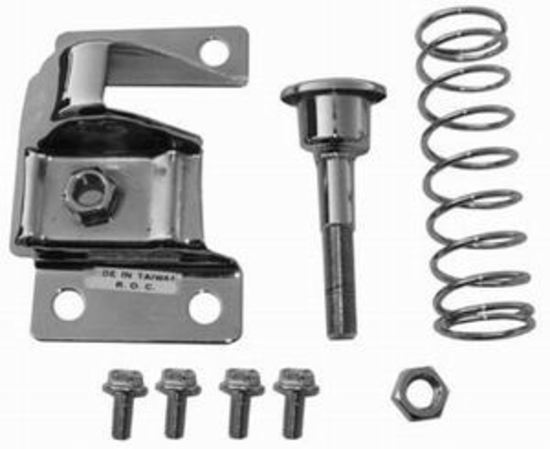 RPC RPCR9473 Chrome Steel Hood Latch Kit fits 1967-81 Camaro