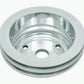 Chev Small Block Gen I 265-400 C.I.D RPC Polished Alloy Twin V Crankshaft Pulley SB Long w/Pump Pol Racing Power Company (RPC) RPCR9485
