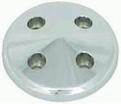 1955-68 Chev SB 283-350 with Short Water Pump Material: Machined Aluminium RPC Polished Alloy Pulley Nose Racing Power Company (RPC) RPCR9488POL