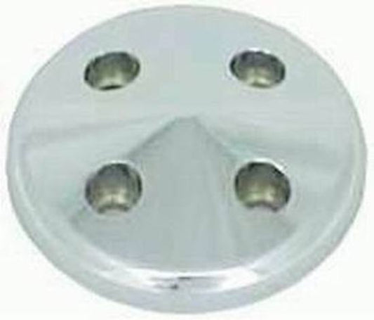 1955-68 Chev SB 283-350 with Short Water Pump Material: Machined Aluminium RPC Polished Alloy Pulley Nose Racing Power Company (RPC) RPCR9488POL