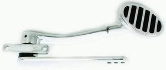 RPC RPCR9507x Polished Aluminium Firewall Mount Gas Pedal