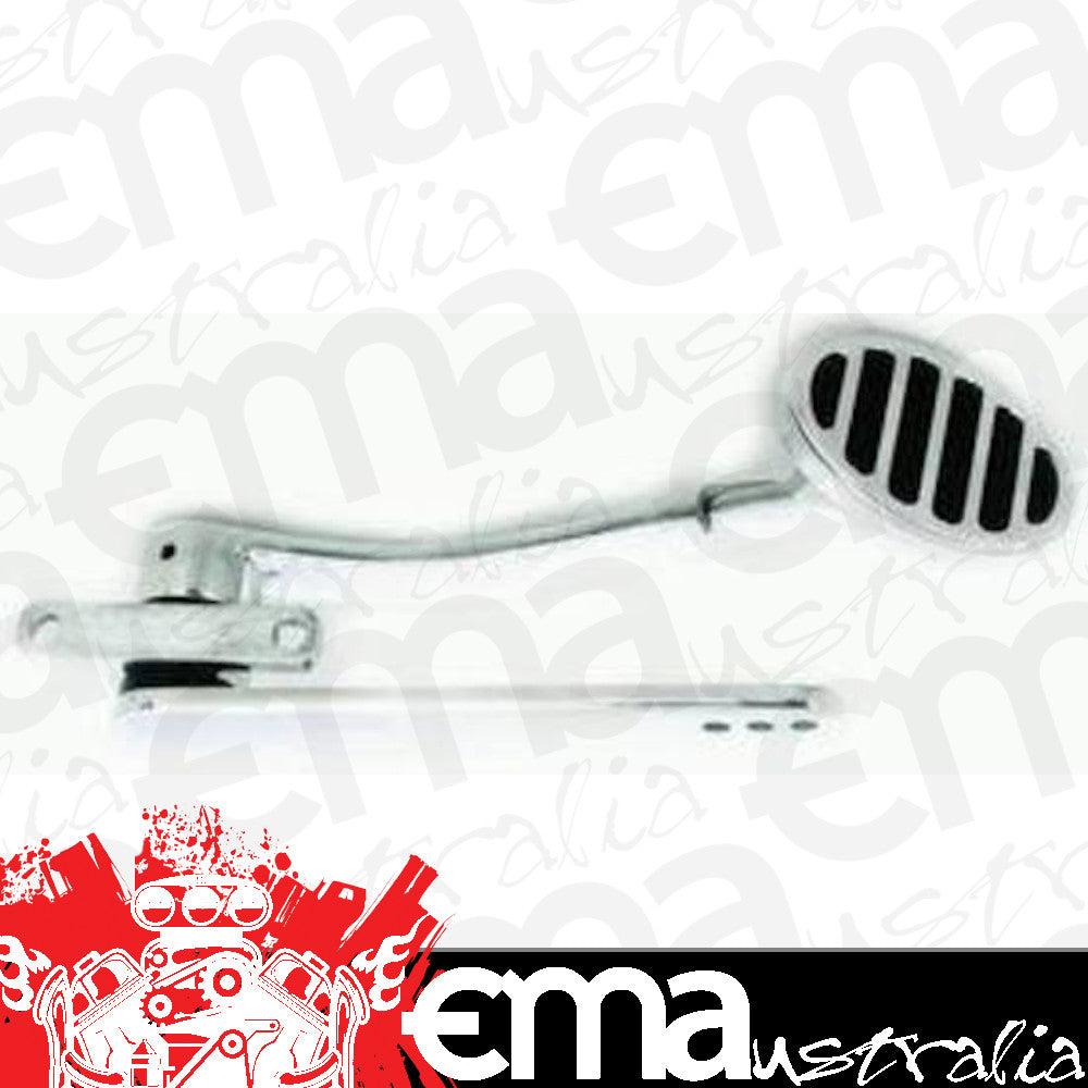 RPC RPCR9507x Polished Aluminium Firewall Mount Gas Pedal