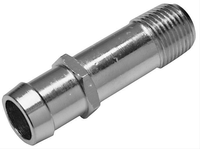RPC RPCR9514 Chrome Alloy Water Pump Fitting fits Chev SB & BB w/ 3/4" Hose