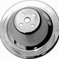 RPC RPCR9600 Chev 265-400 Chrome Steel Single V Short Water Pump Pulley