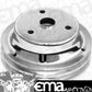 RPC RPCR9607 Chrome Steel Crankshaft Pulley Double GroOve 6.90" Dia 2.30" Bolt Circle fits 1969-85 SB Chev 283-350 w/ Long Water Pump