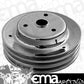 RPC RPCR9608 Chrome Steel Triple V Crankshaft Pulley Chev SB 265-400 Long w/Pump