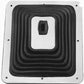 RPC RPCR9631 Large Rubber Shifter Boot w/ Chrome Plate 7-3/4" x 8-3/4"