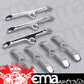 Chevy big block VI 396-454ci & Big block Gen V/VI 454ci V8 RPC Chrome Valve Cover Hold Down Tabs fits Chev BB 396-454 Set Of 7 Racing Power Company (RPC) RPCR9640
