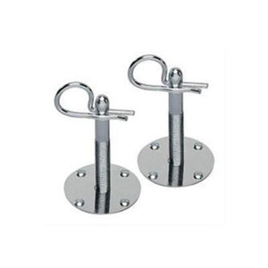 RPC RPCR9669 Chrome 1/4 Flip-Over Style Hood Pin Set