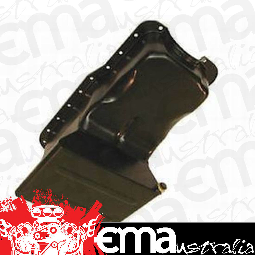 RPC RPCR9737P Drag Race Oil Pan Black suit 1965-87 Ford SB 260-302 V8