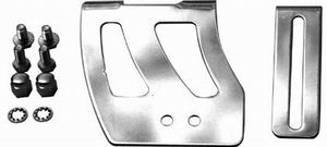 RPC RPCR9756 Chrome Steel Throttle Cable Bracket Kit fits SB Chev for Us w/ R9757 On Th350 " TH400 Transmissions