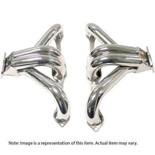 RPC RPCR9958 Street Hugger Headers 55-Up Small Block Chev 265-400 1-5/8' Tubing 2-1/2' Collector Polished Stainless Steel