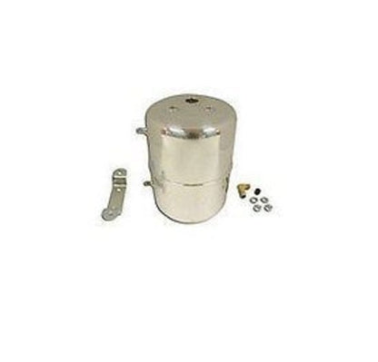 RPC RPCR9971 Racing Power Company Chrome Steel Vacuum System Reservoir Tank