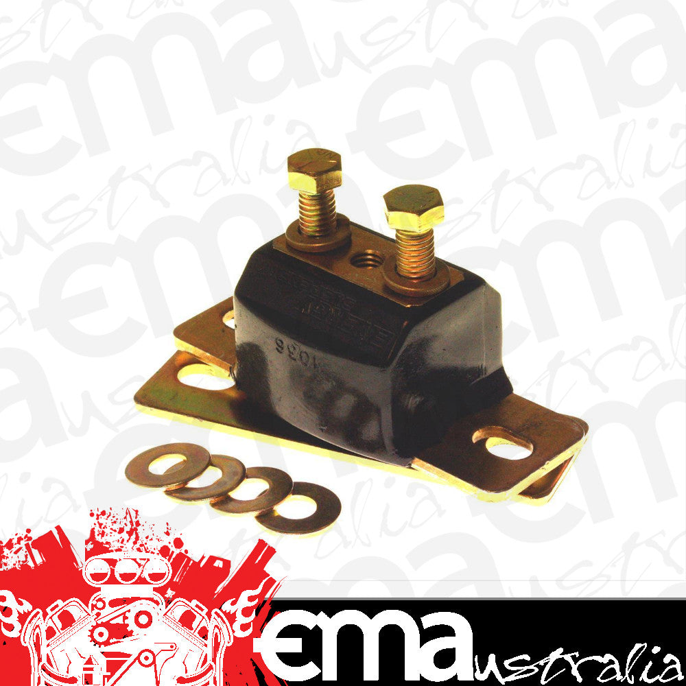 Rocket RPES-31108G GM Th350 Th400 & Powerglide Locking Gearbox Mounts Black Urethane